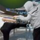 Latihan Bela Diri Modern di Mall