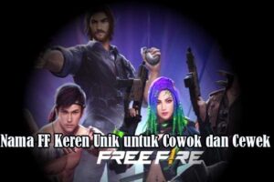 Nama FF Keren Unik untuk Cowok dan Cewek