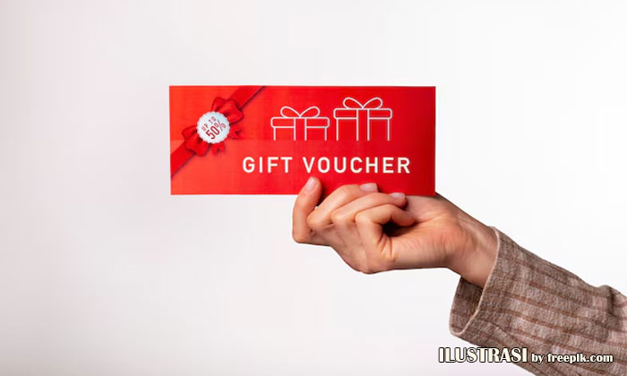 warna dan font untuk desain voucher