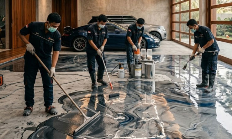 Epoxy Lantai Medan